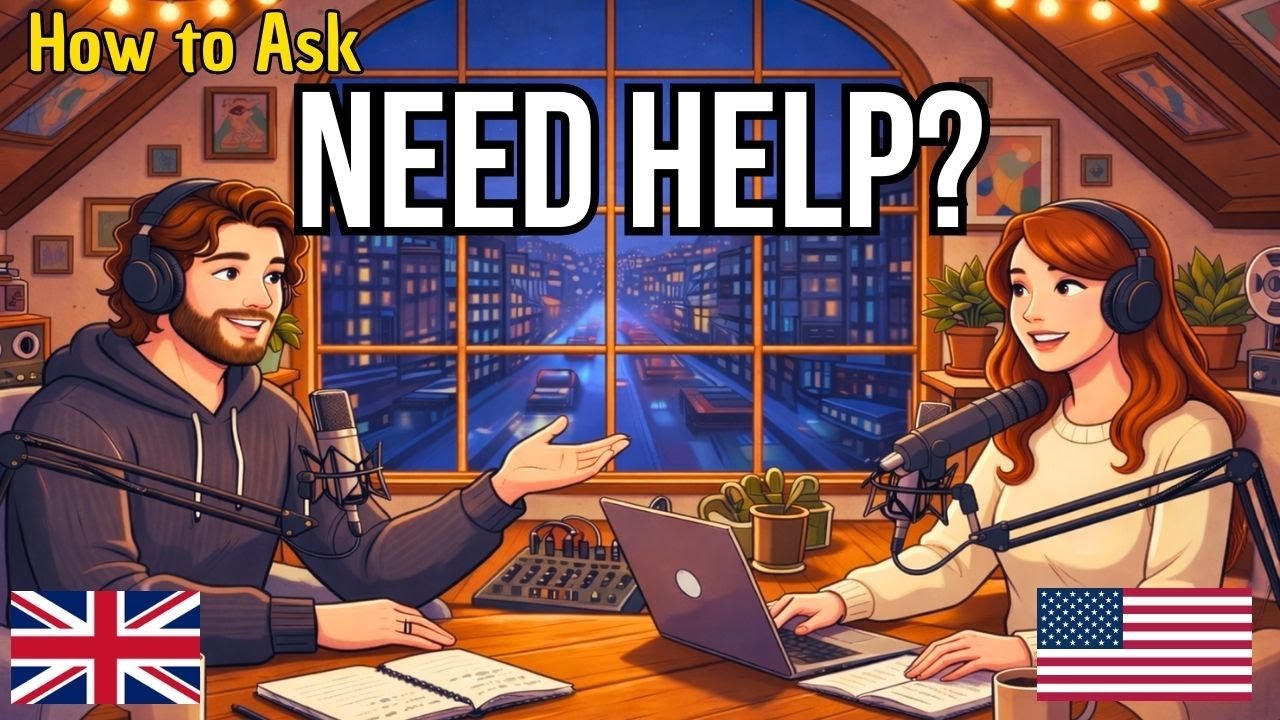 How to Ask for Help Without Feeling Awkward | English Conversation Practice