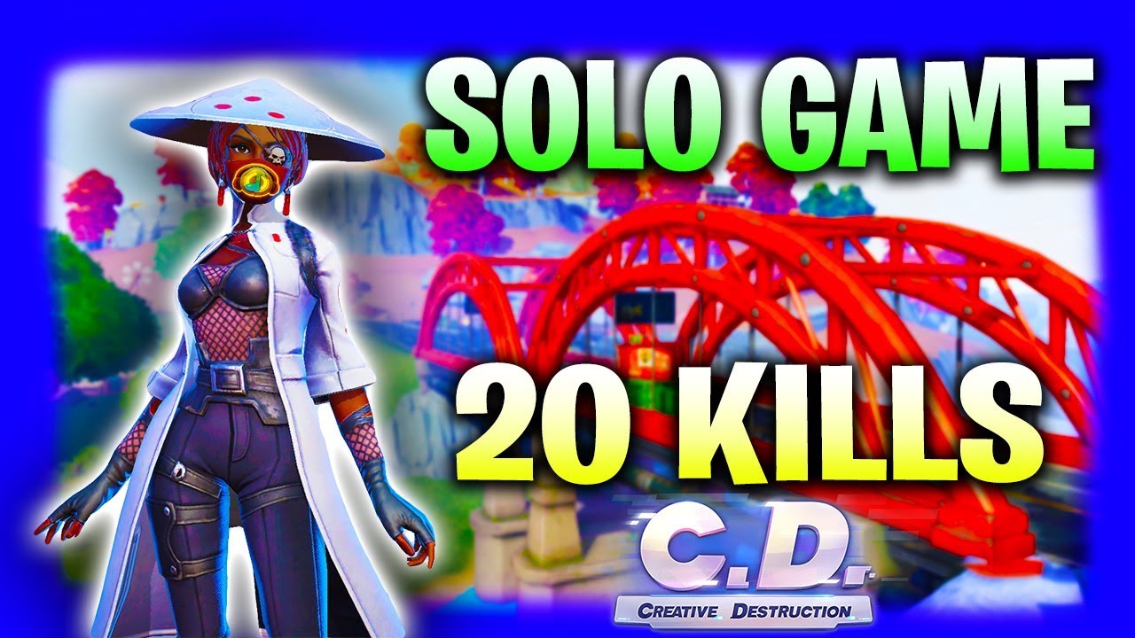 Solo Game #1 20 Kills Season 7 (Creative Destruction)