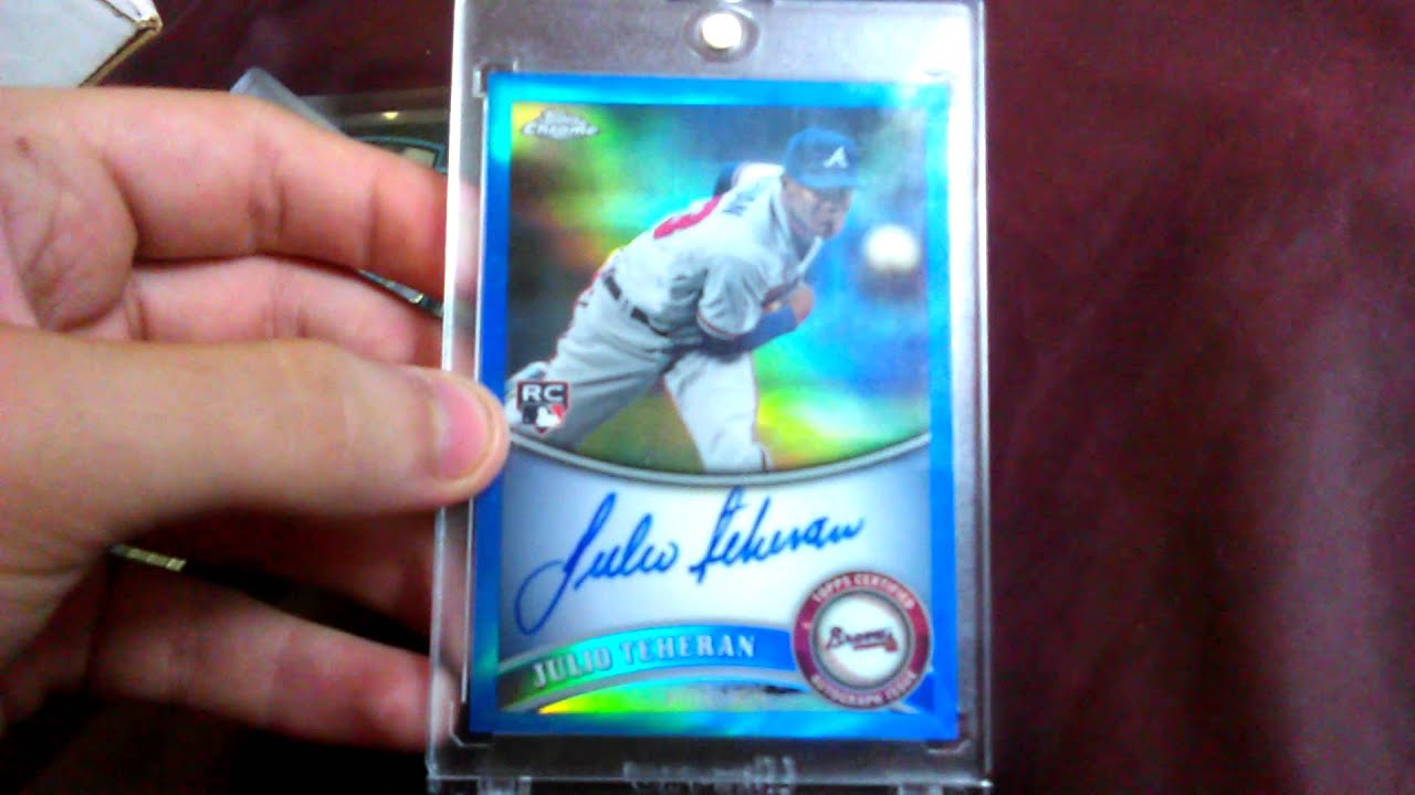Top 10 Cards! SUPERFRACTOR AUTO 1/1?!