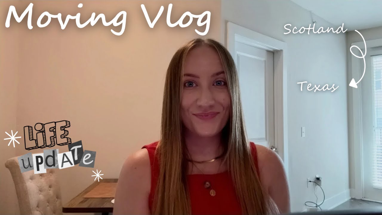 I MOVED from UK to TEXAS!! *USA moving vlog*
