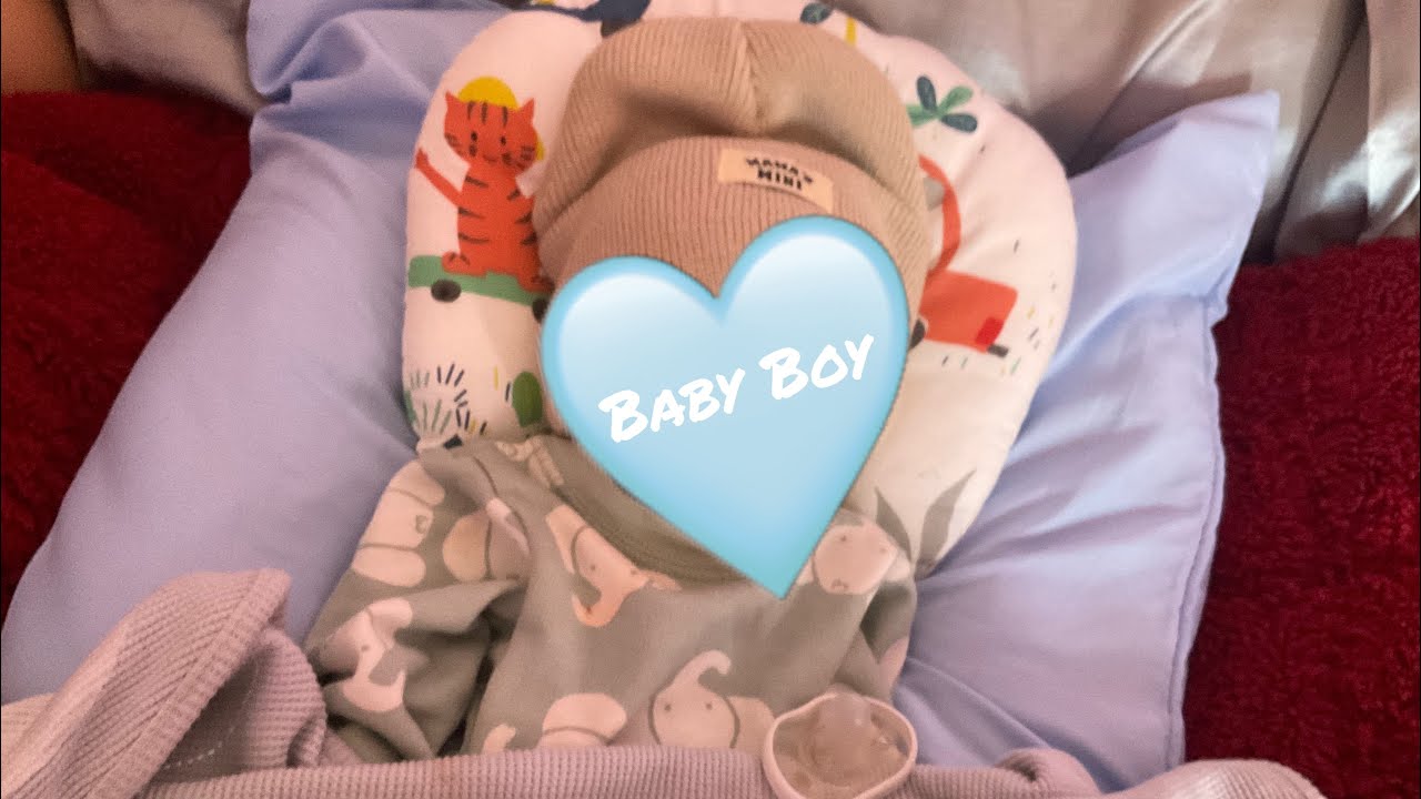 Unboxing new silicone baby boy!💙