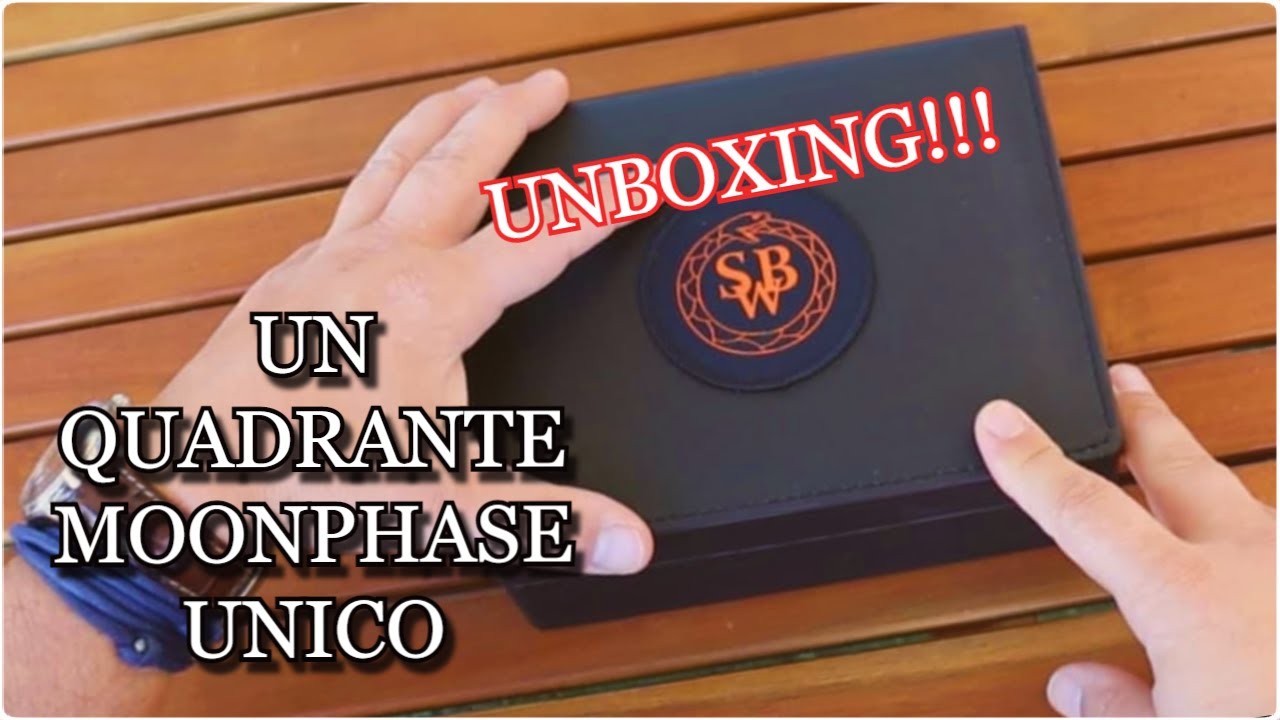 Unboxing Nuovo Orologio SWISS MADE con Fase Lunare