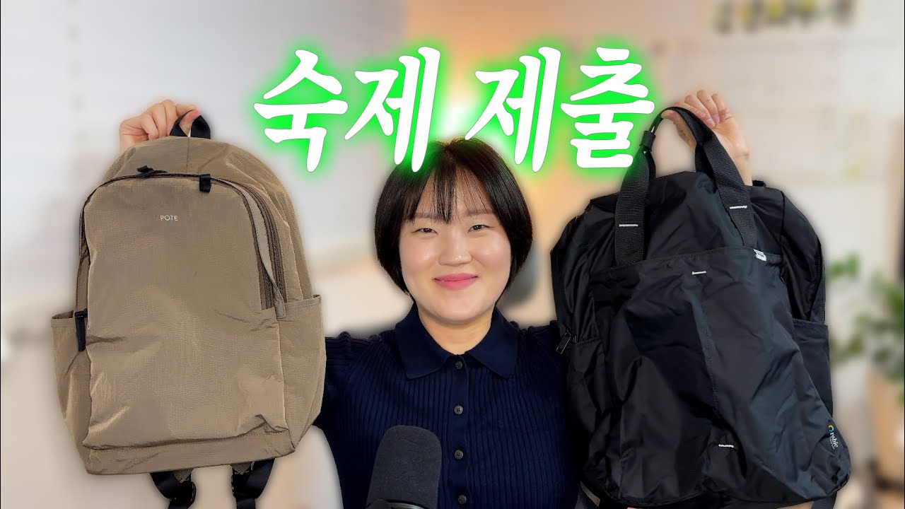 최근에 써본 새로운 백팩들  | 포테 백팩 | 트래블메이트 스카이본 폴딩 백팩