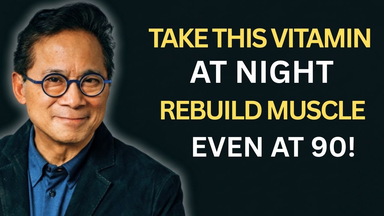 Seniors Over 60: Take These 4 Vitamins at Night (And Avoid 2) to Rebuild Muscle While You Sleep