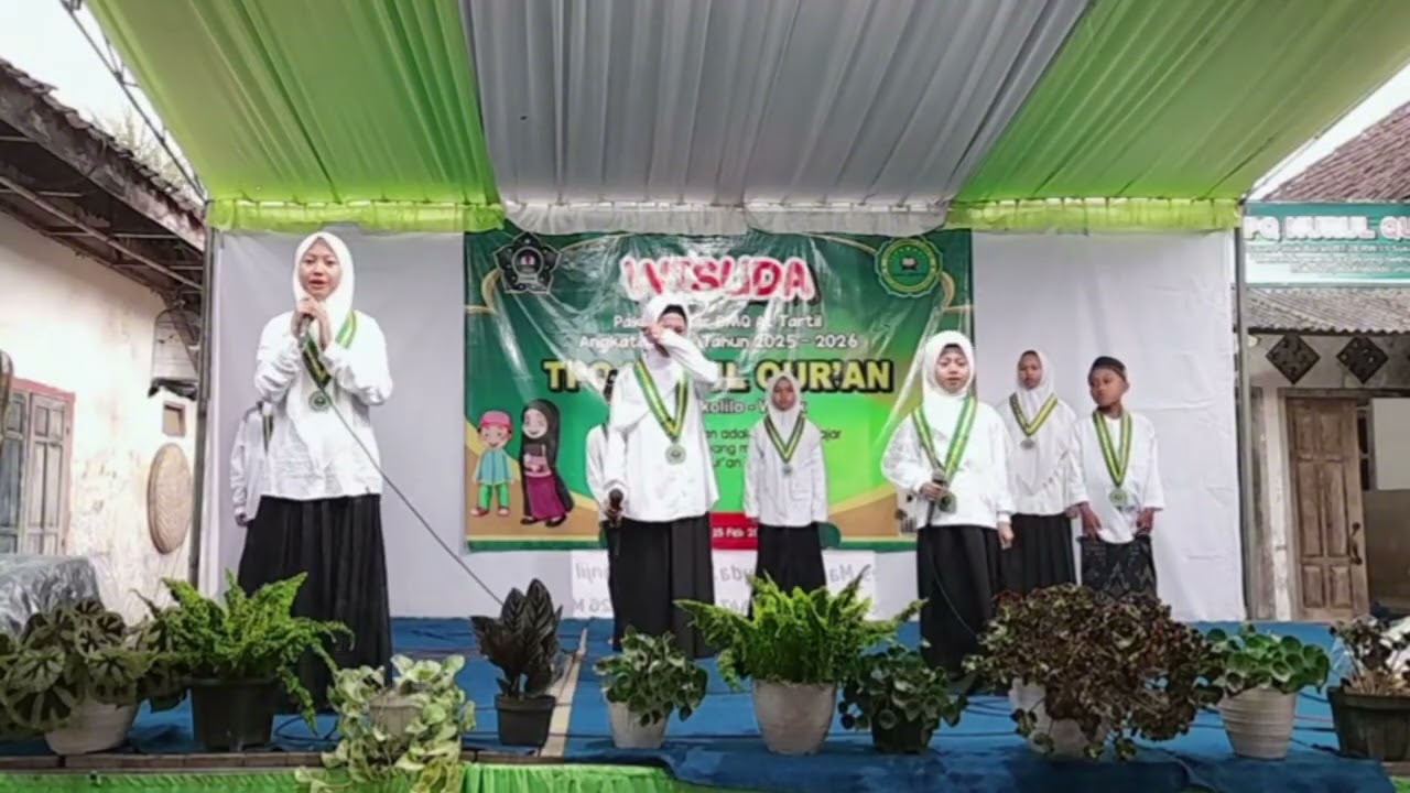 Puisi dan lagu senandung ratapan hati TPQ nurul qur'an sukolilo wajak malang