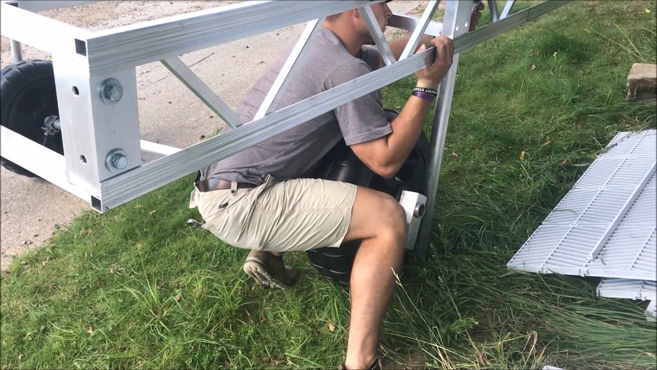Ridgeline Aluminum Dock Installation