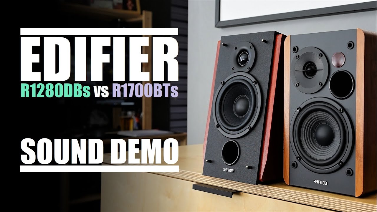 Edifier R1280DBs против Edifier R1700BTs || Сравнение звука