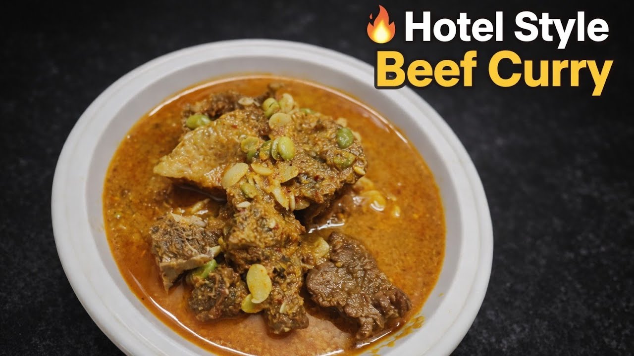 Restaurant Style Beef Curry Recipe | Soft & Juicy Beef Masala | Easy Homemade Beef Curry