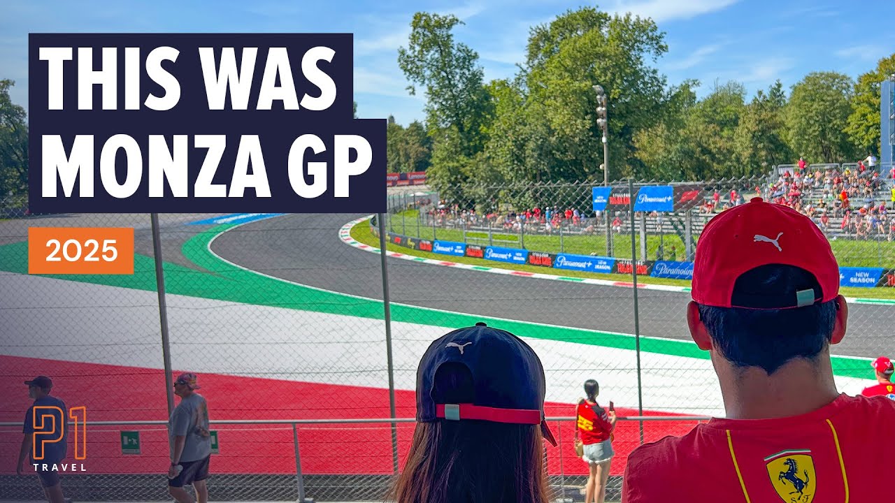 This Was Monza GP 2025 🏎️ P1 Travel Aftermovie