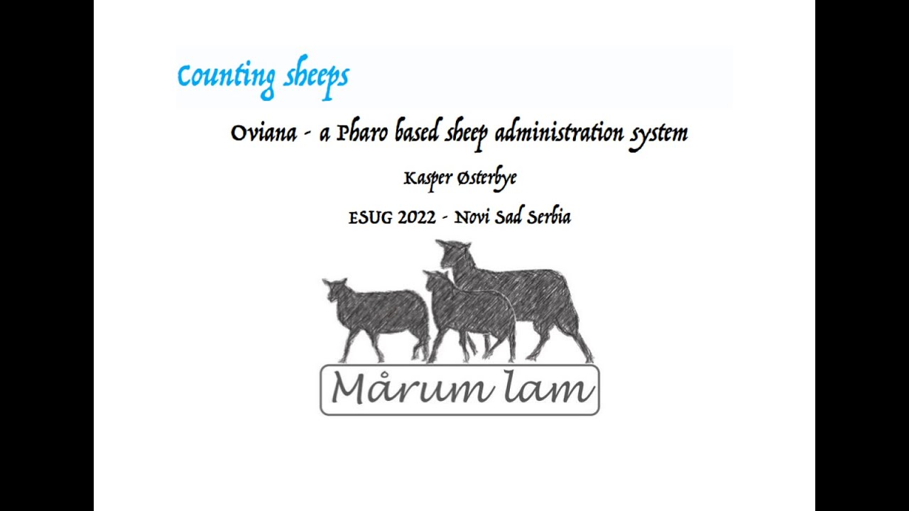 Counting Sheeps - ESUG 2022