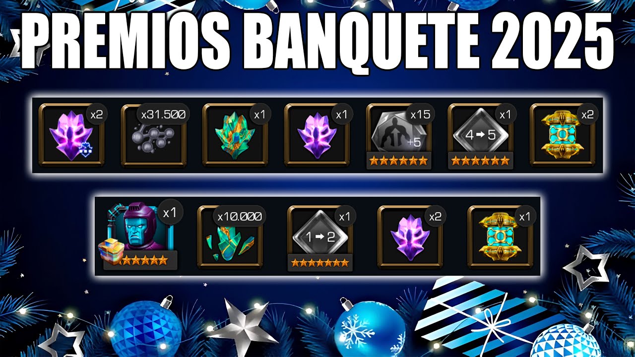 Apertura Premios Banquete 2025 | Valkyrie R4  Angela R4 | Nimrod R3 | MCOC Vídeo 1291