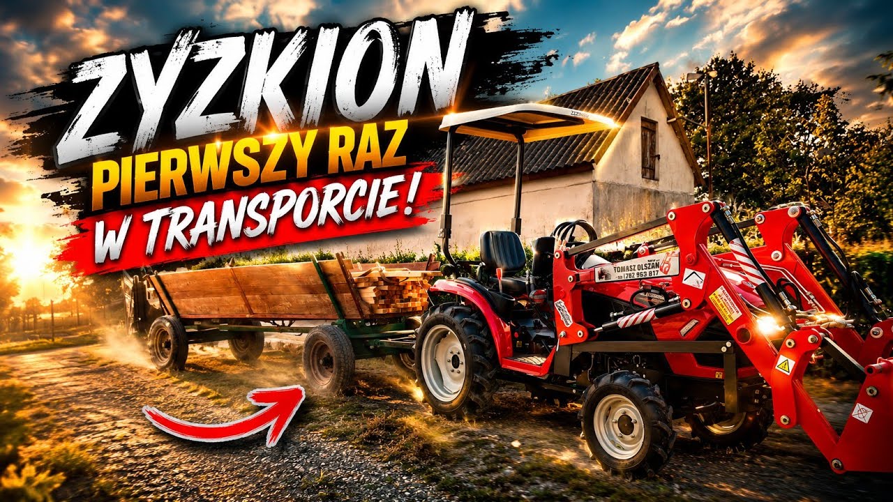 Zyzkion transport tests/can it handle the trailer and 300m of battens?