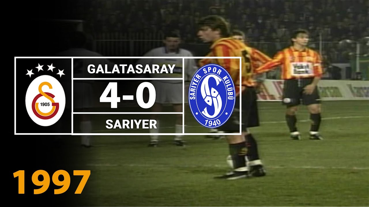 Nostalji Maçlar | 1996-1997 Sezonu Galatasaray 4 - 0 Sarıyer