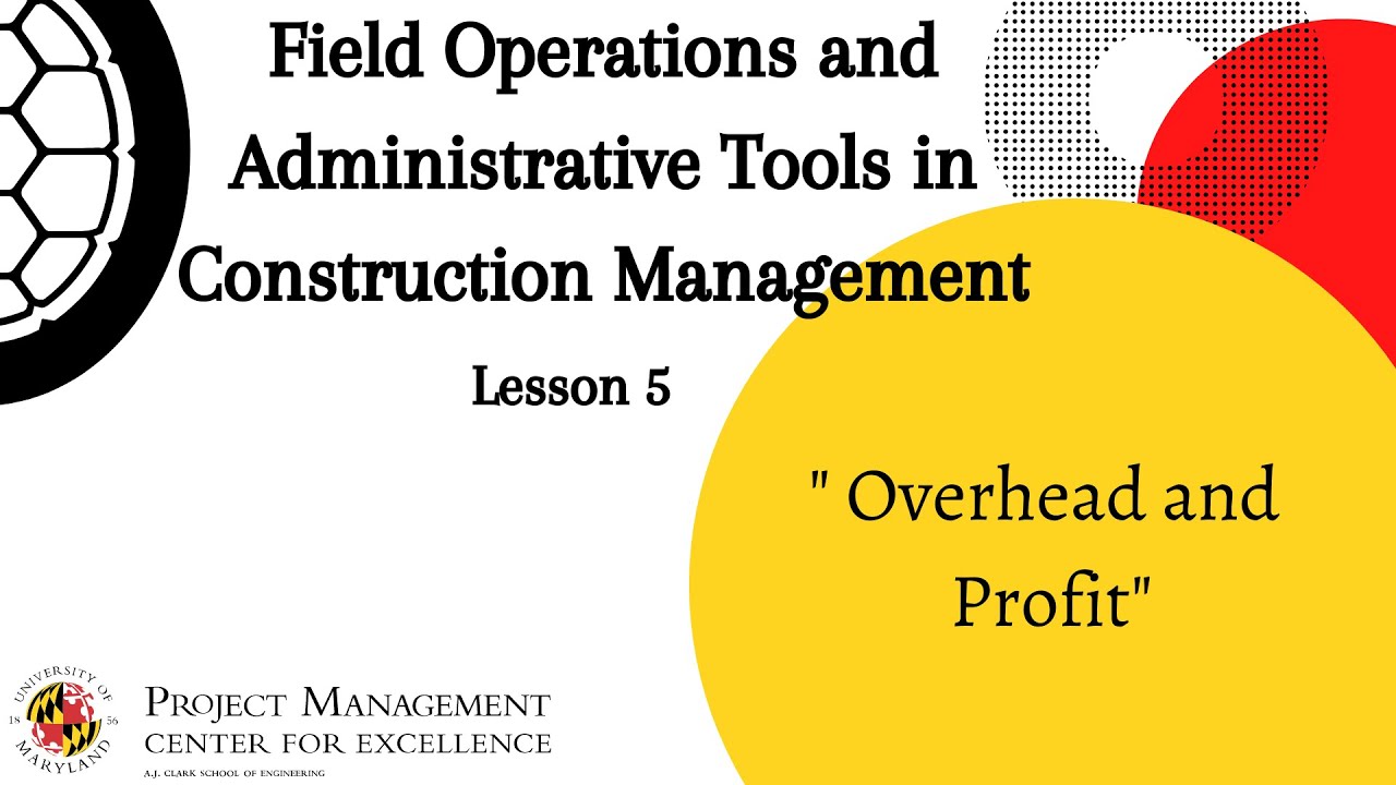 CMAN 3: Overhead and Profit - Video 5
