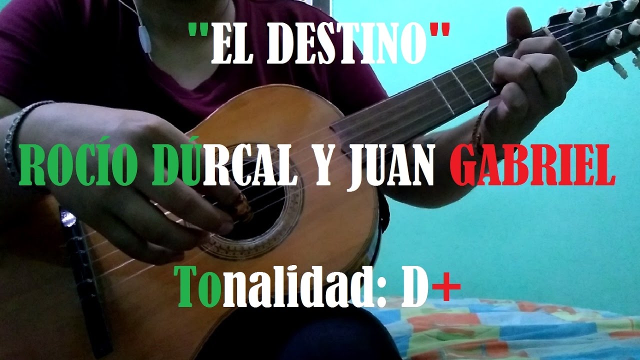 El Destino - Rocío Dúrcal Y Juan Gabriel - Cover Vihuela