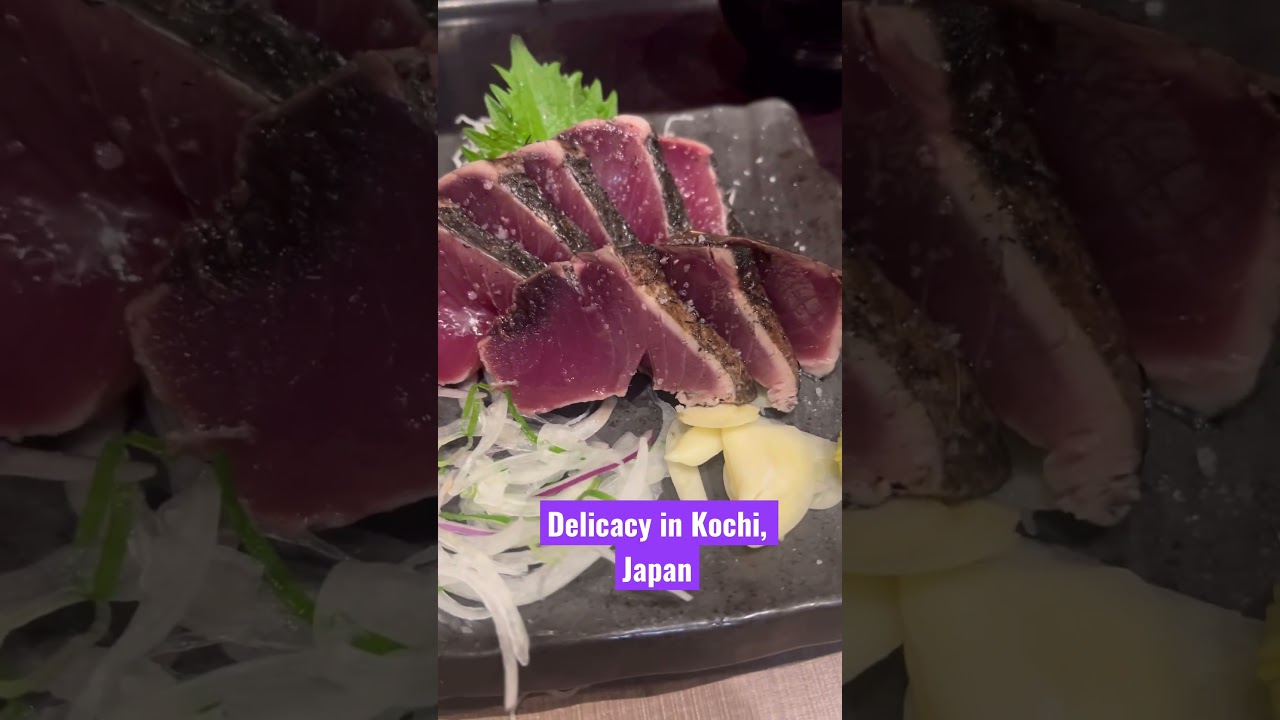 Delicious Roasted Bonito | Kochi, Japan #japanesefood #kochi
