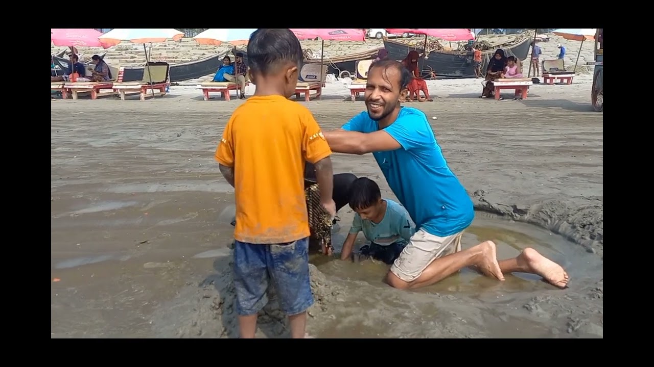 কুয়াকাটা সমুদ্র সৈকতের কিছু সুন্দর দৃশ্য! #funny #amarmoynapakhikoynakothre #comedy #comedy #cute