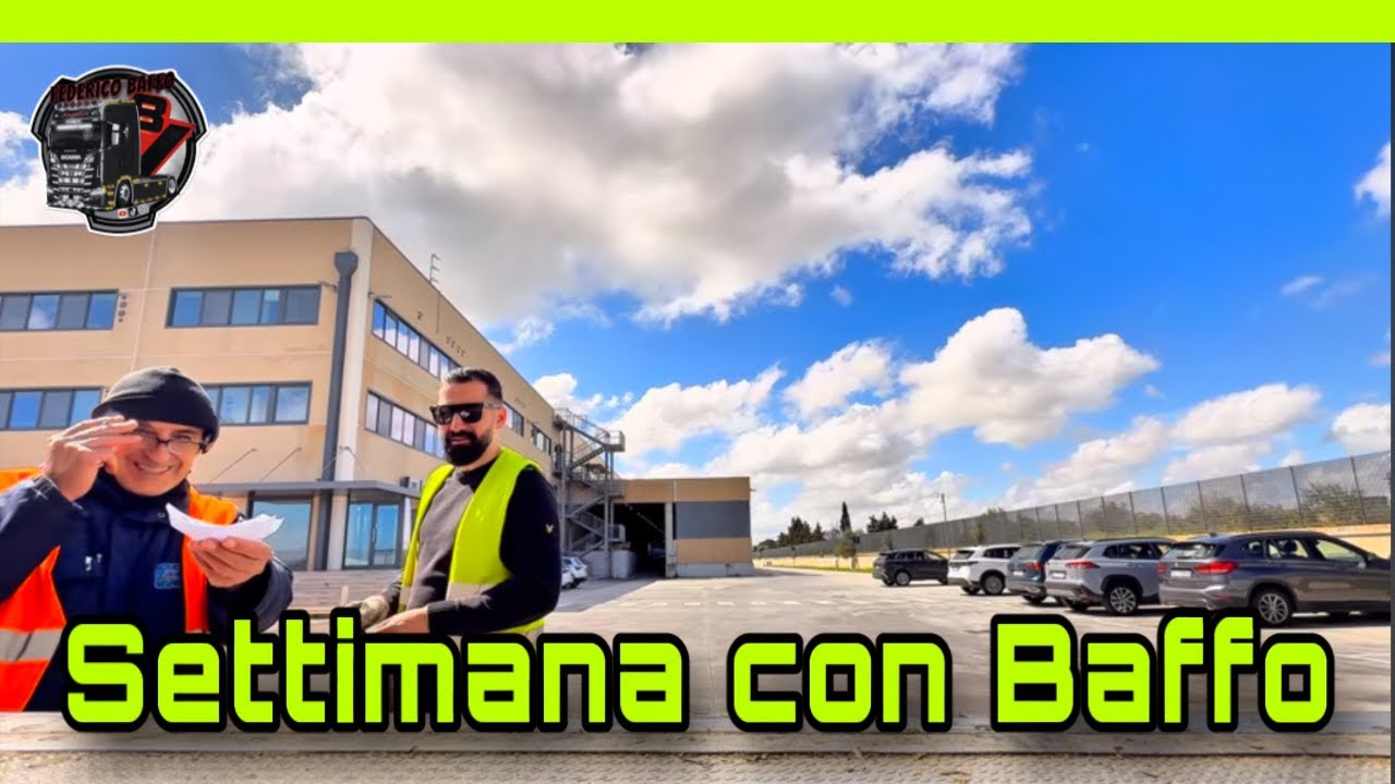 SETTIMANA DA CAMIONISTA CON BAFFO 02/04/25🚚 Ep2