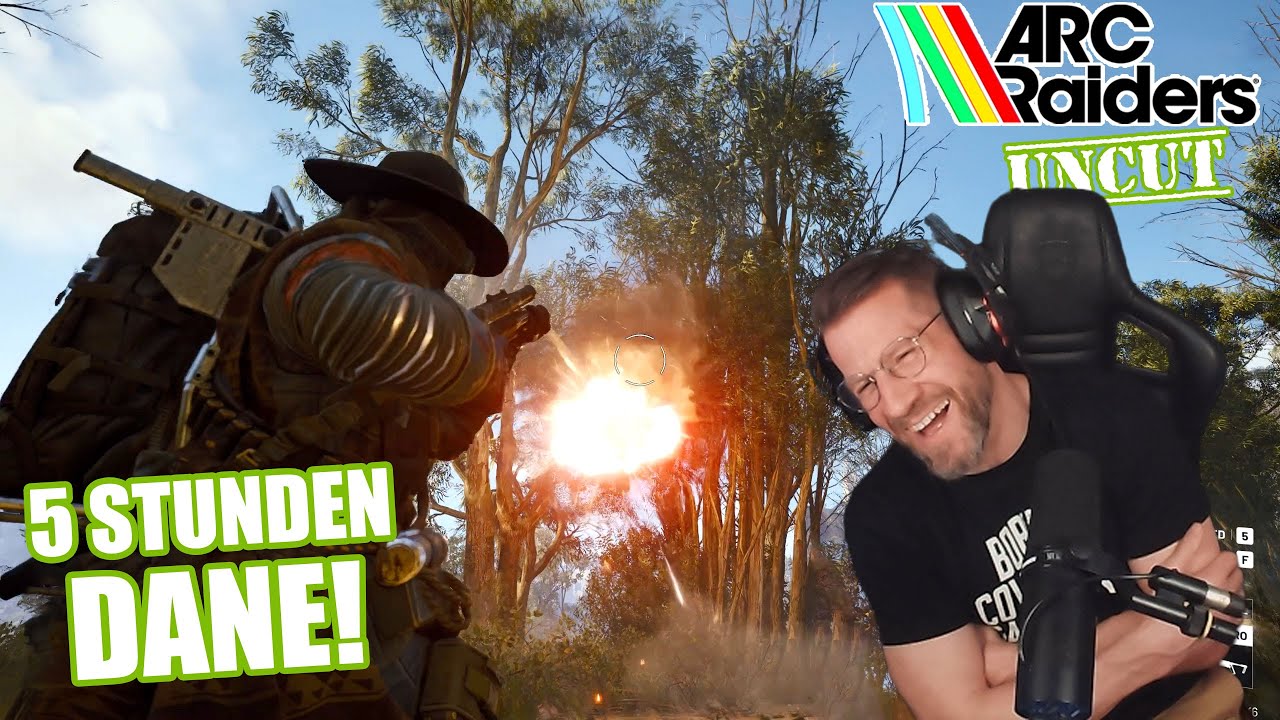 FÜNF STUNDEN DANE! Arc Raiders Playtest! [Stream vom 03.05.2025]