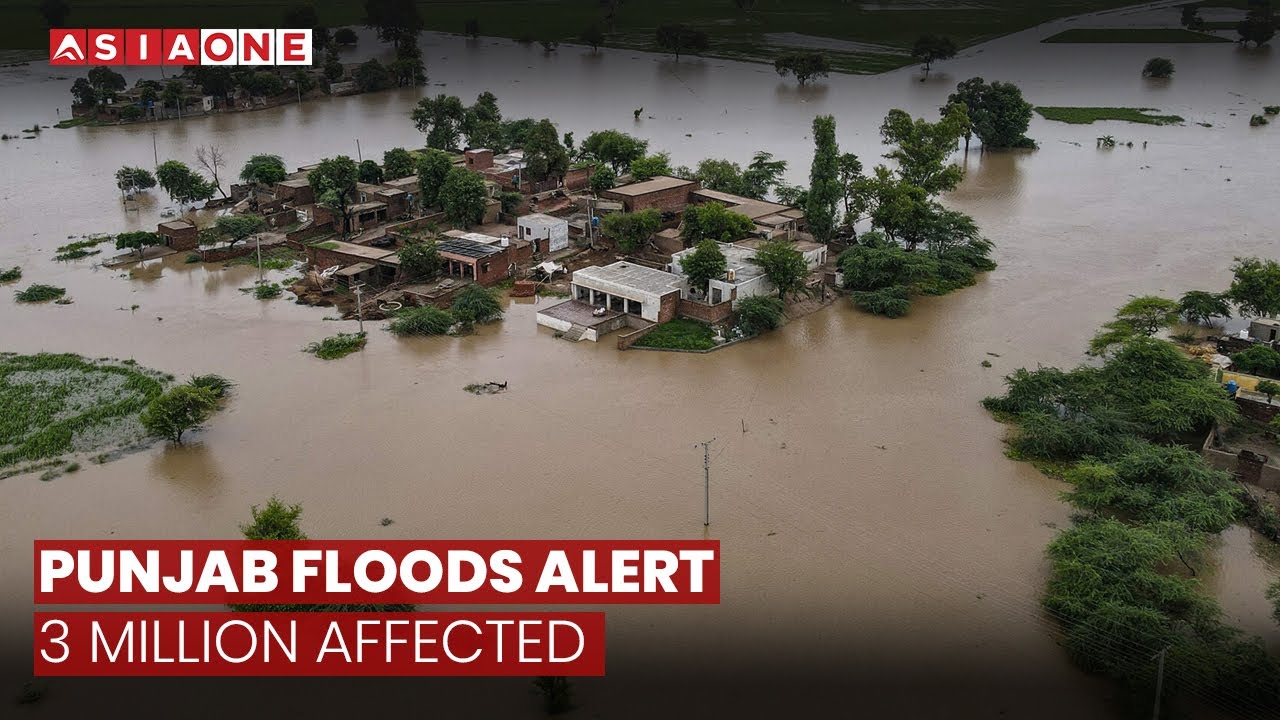 Punjab Floods 2025 | Chenab River Overflow & Record Rainfall in Gujrat | Asia One News