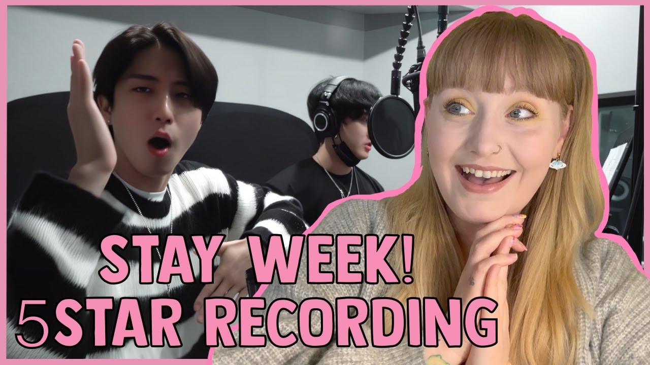 ♡ stay week ♡ reaction to '5star recording behind-the-scenes' ♡