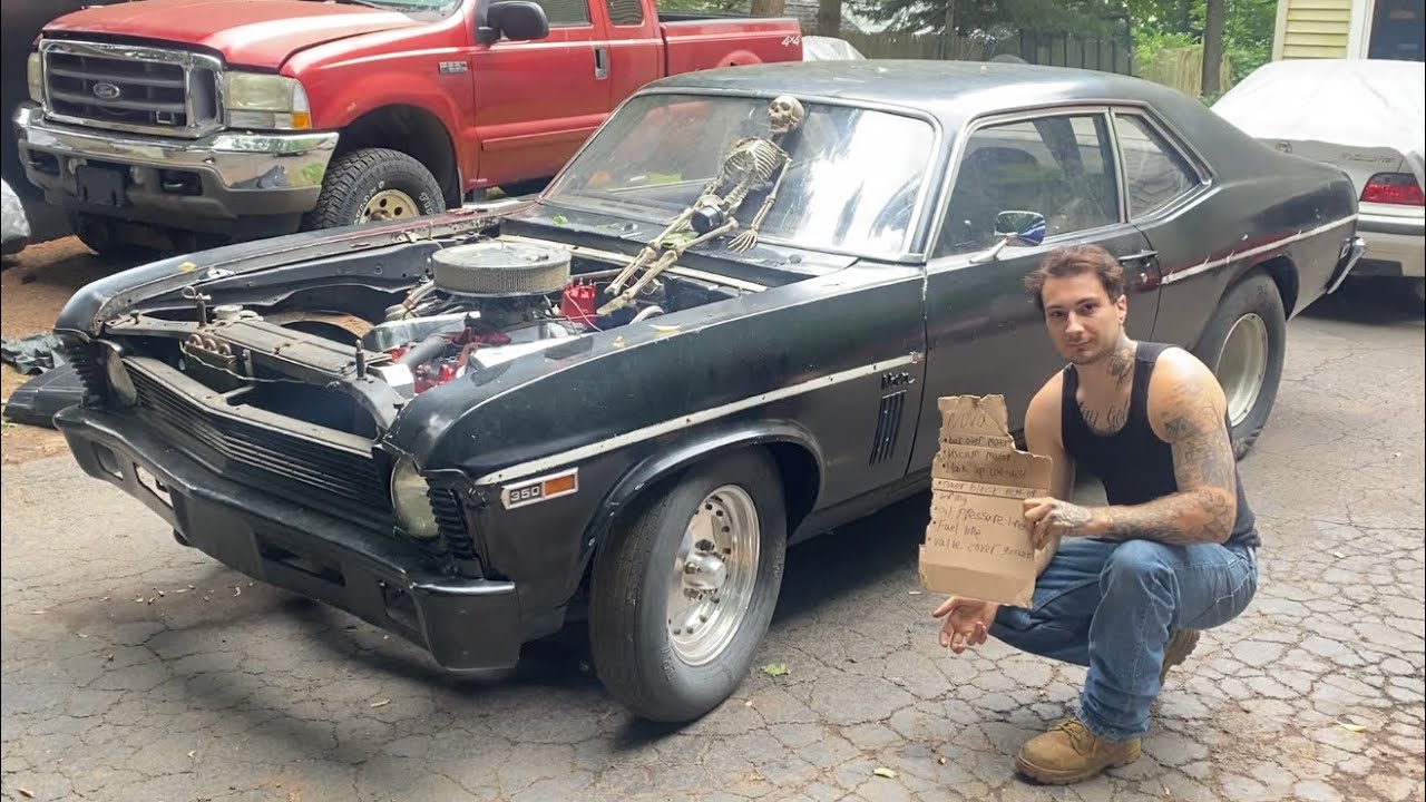 Представляем новую сборку! Дрэг-кар Nova SS 1969 года выпуска 80-х годов