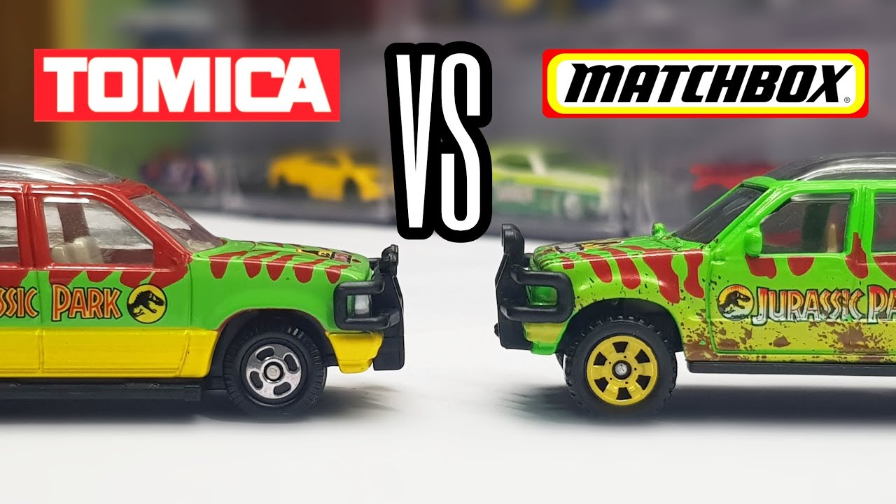 TOMICA против MATCHBOX &mdash; сравнение производителей Ford Explorer из фильма &laquo;Парк Юрского периода&raquo;