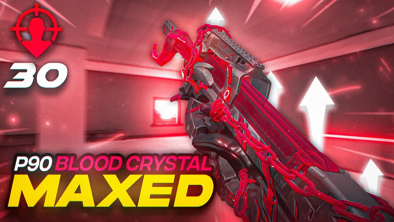 P90 BLOOD CRYSTAL MAXED = GOD TIER! 🔥 | BLOOD STRIKE 30 KILLS Gameplay