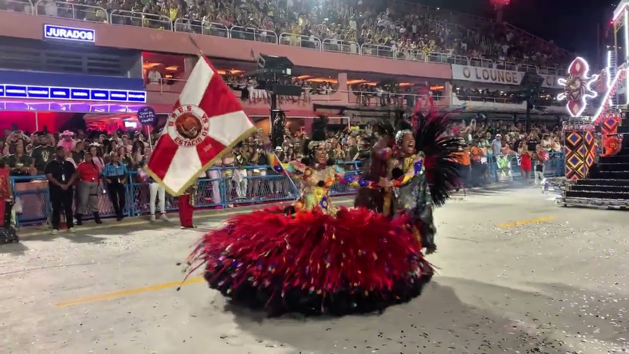 Desfile 2026 - 1º casal da Estácio de Sá 