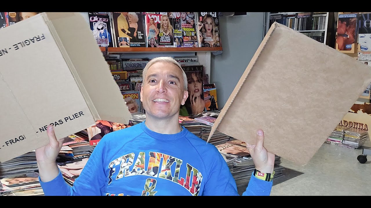 VINYL unboxing video MADONNA silver collection + CHER forever