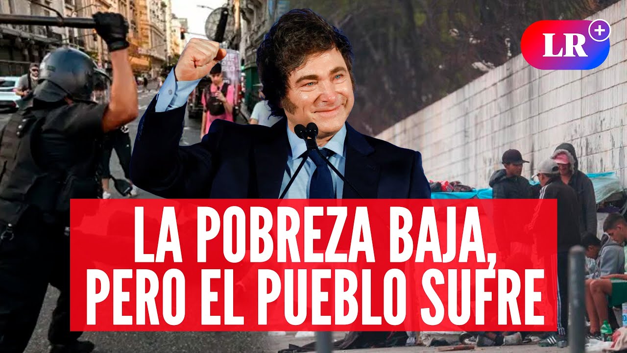 ARGENTINA reduce la POBREZA, pero… ¿a qué costo? #NewsLR