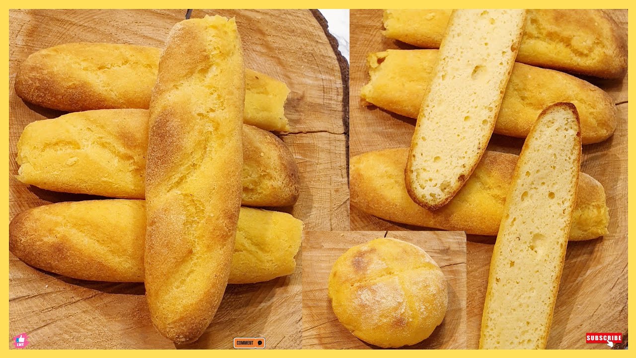 Pão de milho que da certo sem glúten lactose e sem ovo .