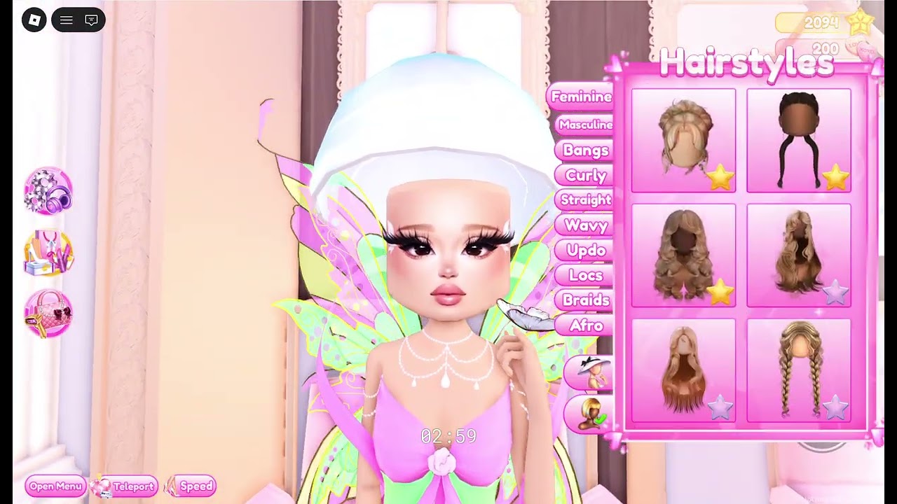 Dress to impress fairy outfit