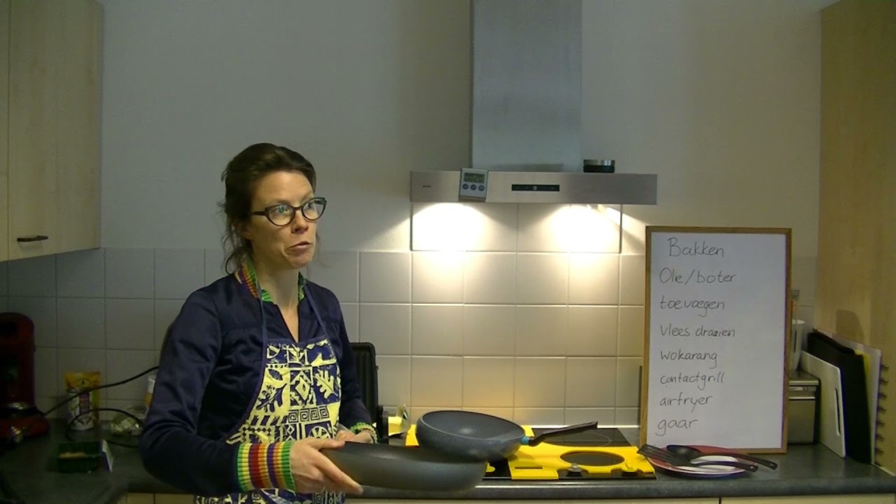 Koken met Visio 7 - Groente en vlees bakken