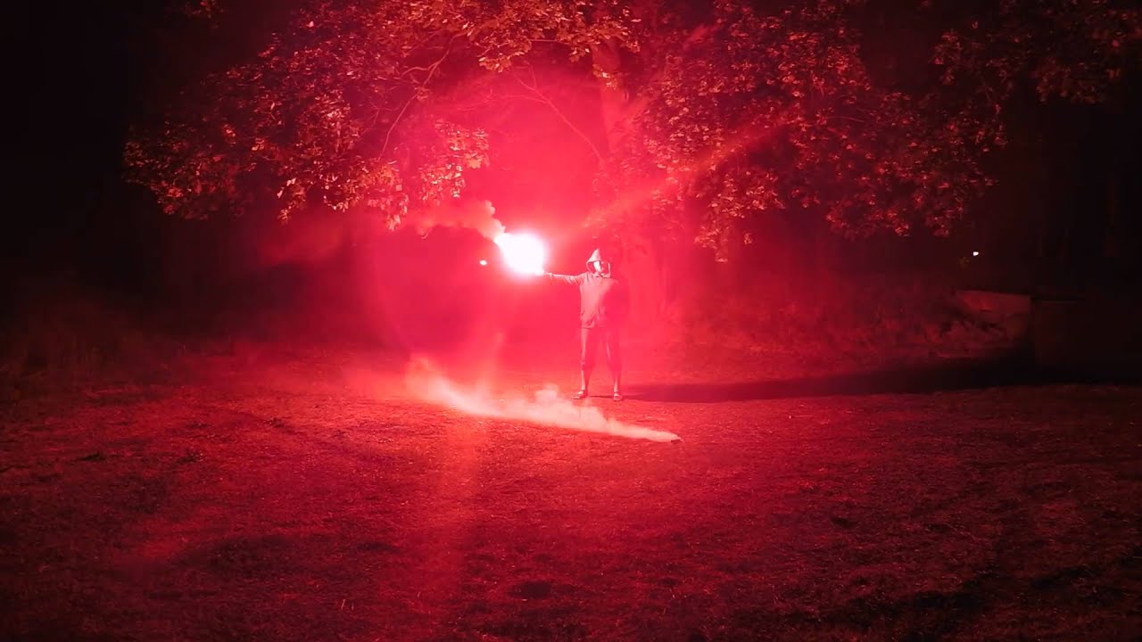 Dragon Raca Flara Morska Czerwona Red Hand Flare