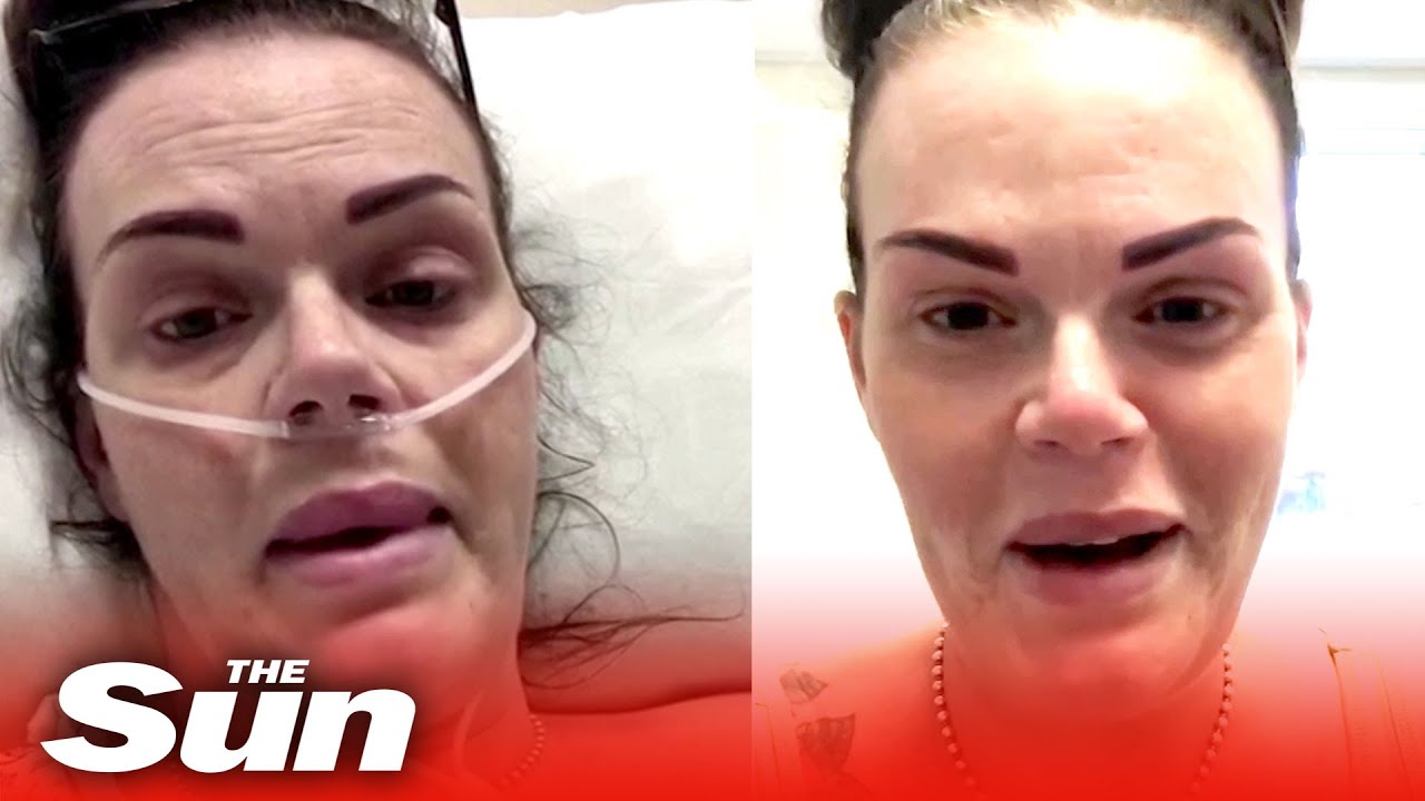 Pregnant mum recovering from COVID-19 tearful excitement as she's discharged from hospital