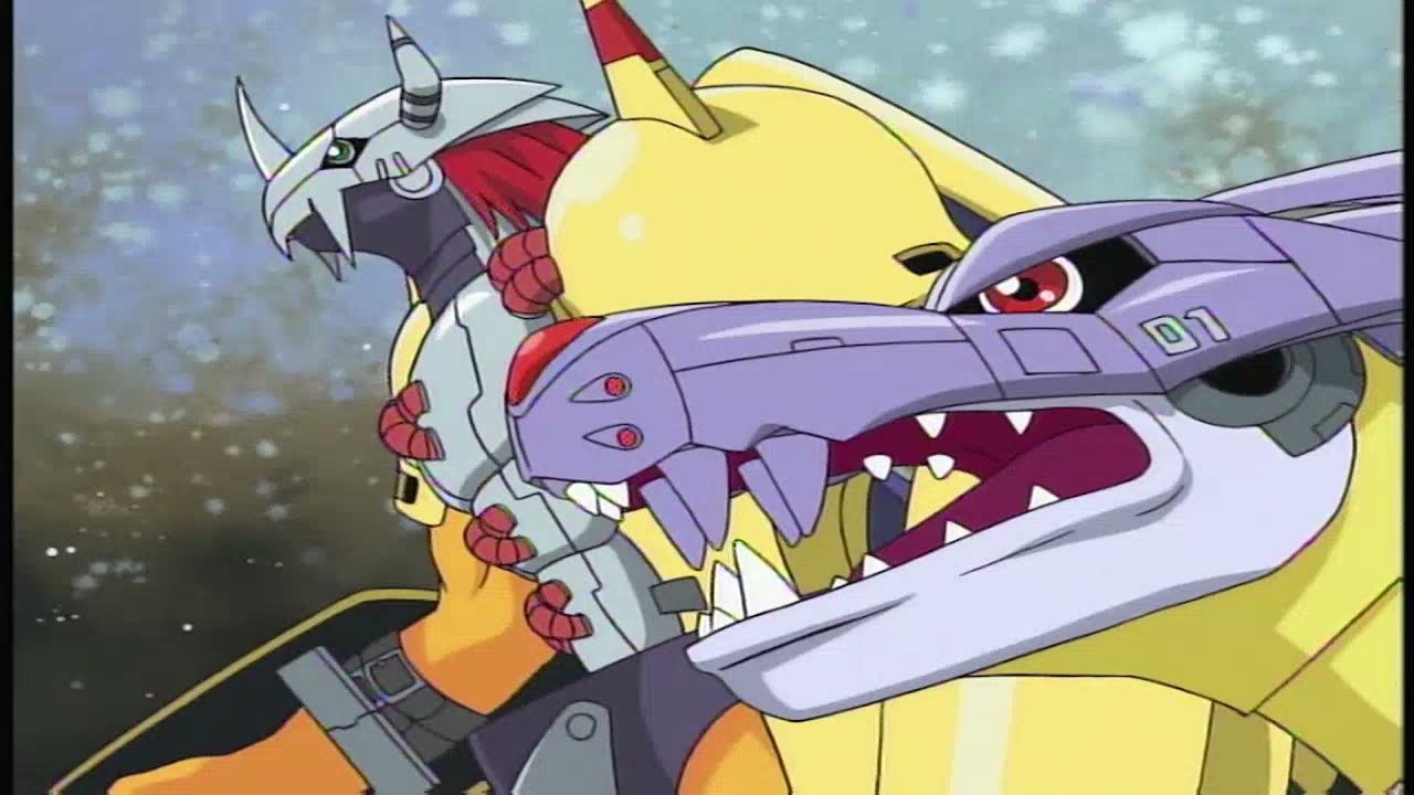 Digimon Season 1 ~ Piedmon Brawls With Wargreymon & Metalagrurumon
