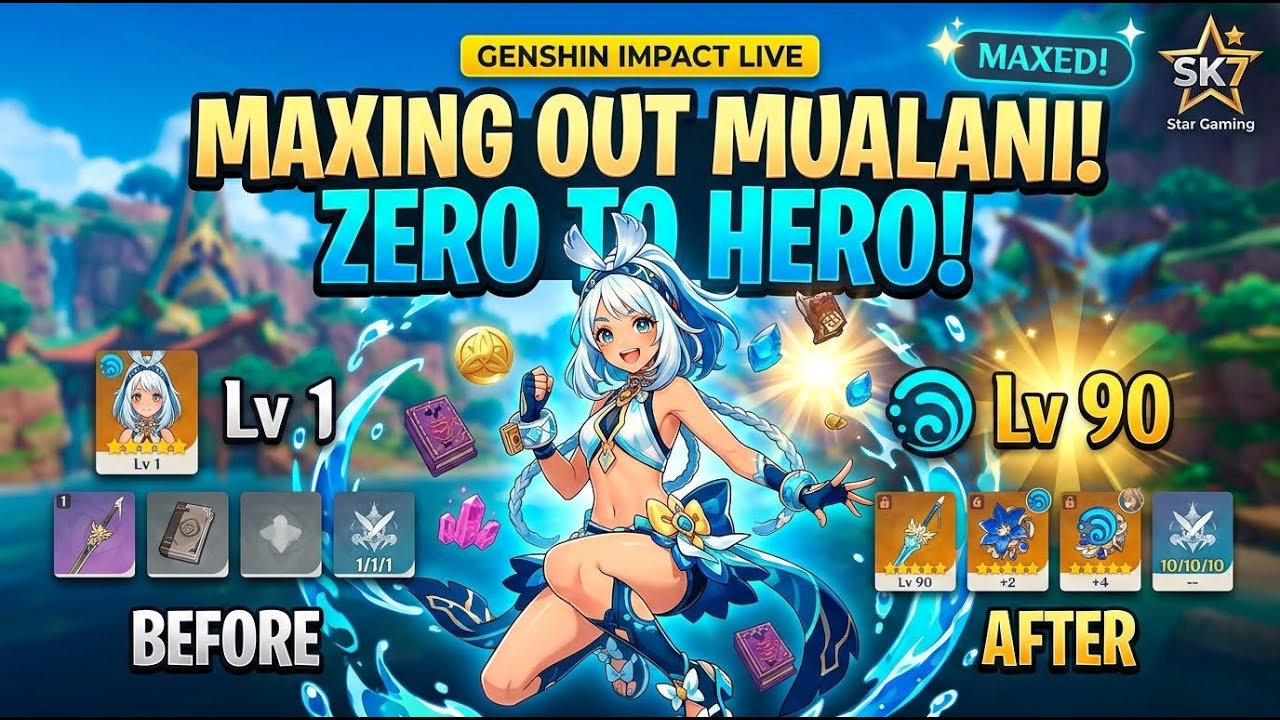 Chilling & Upgrading My Team!   Genshin Impact Hangout