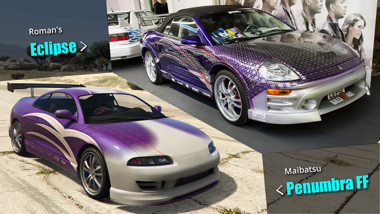 GTA V Cars vs F&F cars Updated#1 | F&F1 & 2F2F