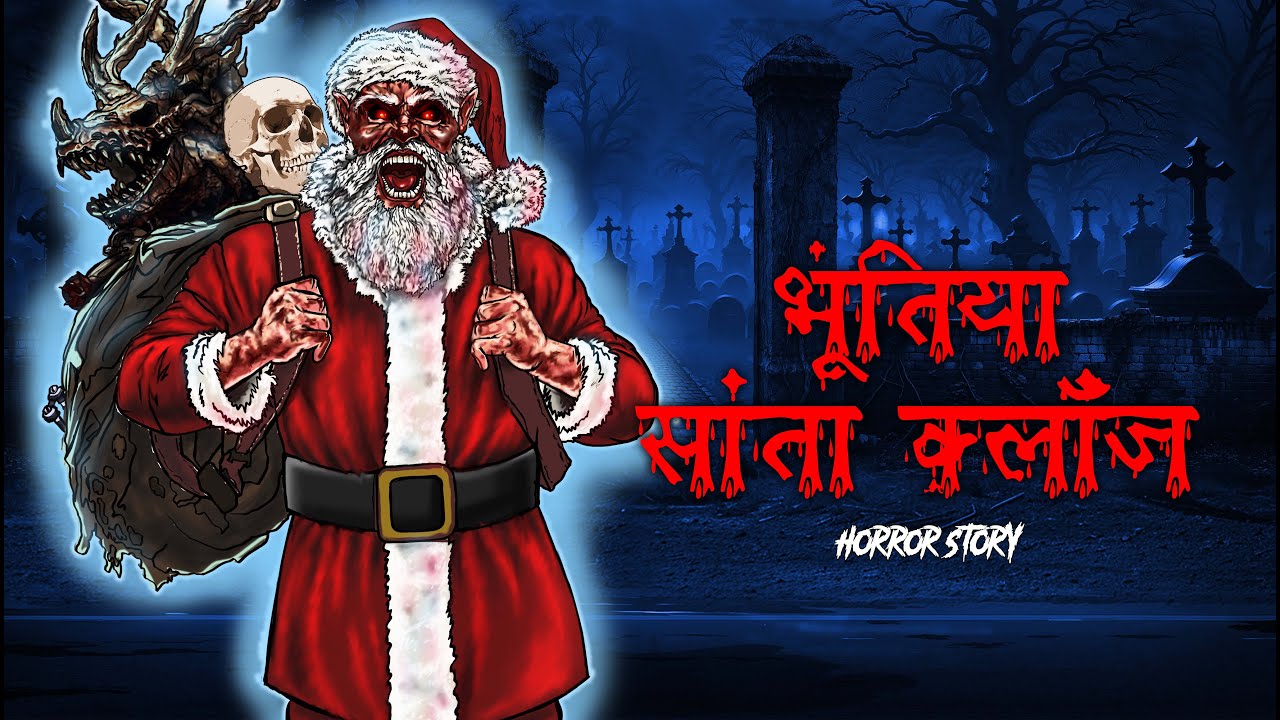 भूतिया सांताक्लॉज  | सच्ची कहानी | Animated Horror Stories | Hindi Horror Stories | Scary Owl