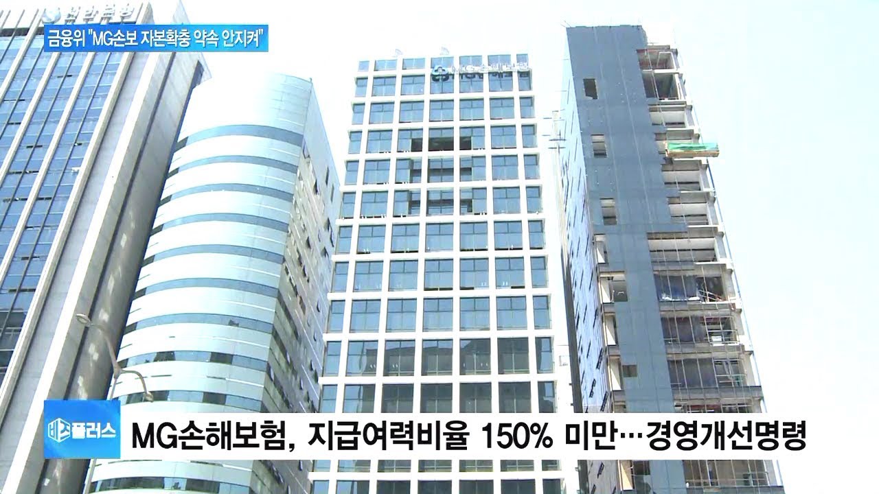 금융위, MG손보 경영개선 명령 조치&hellip;증자 못하면 퇴출 위기