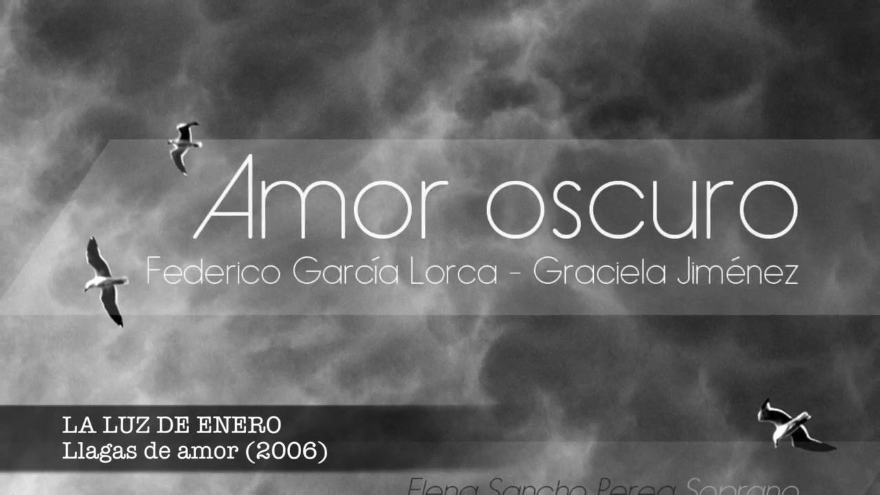 LA LUZ DE ENERO: II Llagas de amor. Elena Sancho Pereg, soprano; Graciela Jiménez, piano