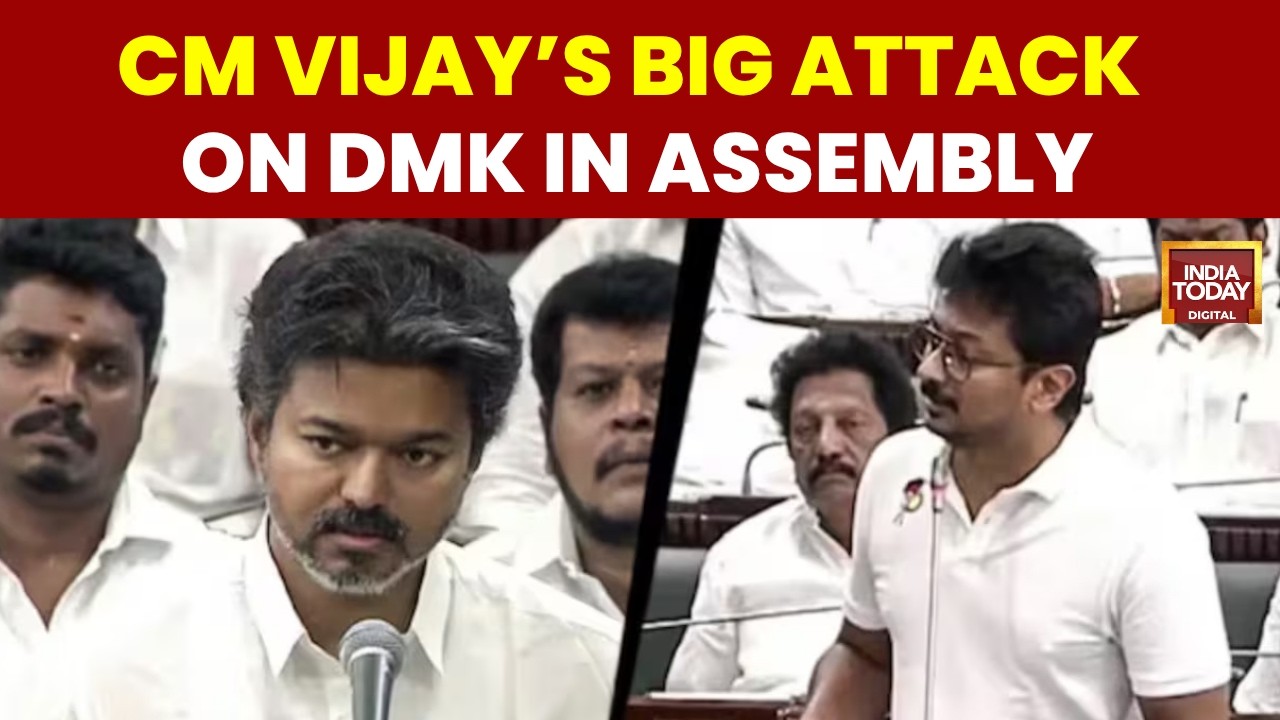Vijay vs DMK In Assembly: CM Accuses Opposition Of False Propaganda And Corruption | Tamil Nadu