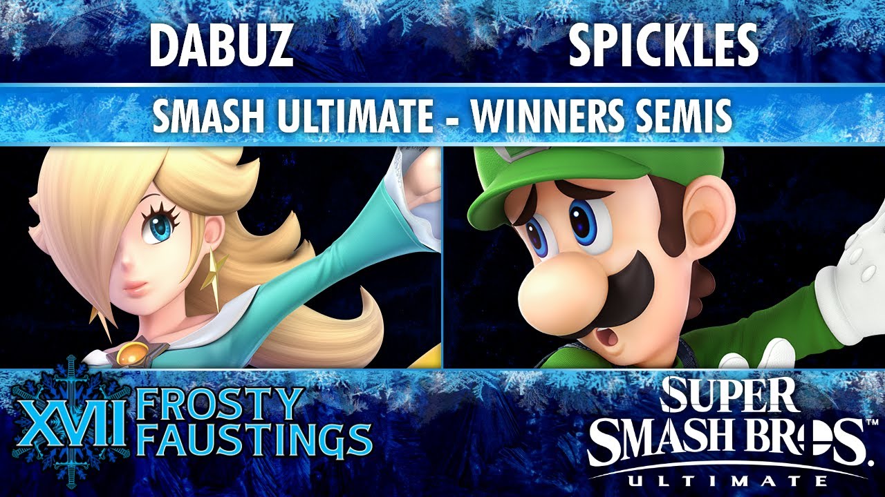 Frosty Faustings XVII WINNERS SEMIS - Dabuz (Rosalina) vs Spickles (Luigi) - Smash Ultimate