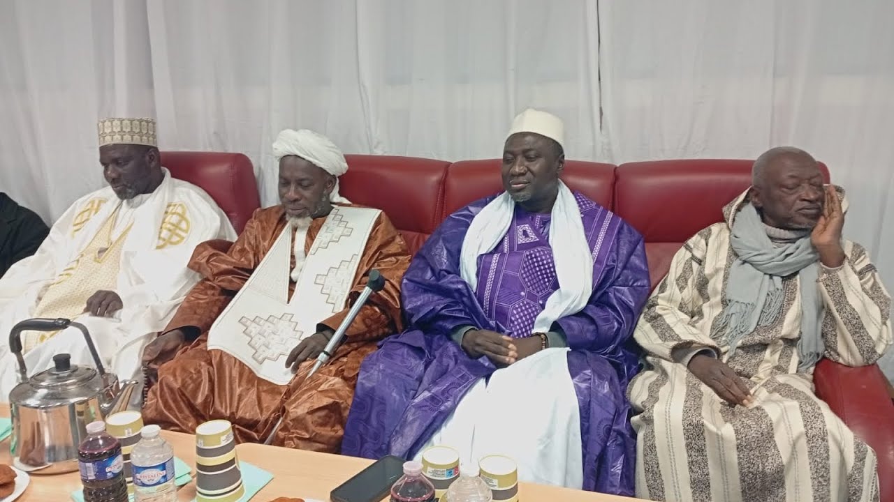 Ba Mustafa Sillah and : Sheikh Al Islam Imam Ba Kawsu  Fofan'a in France Hafidha hull