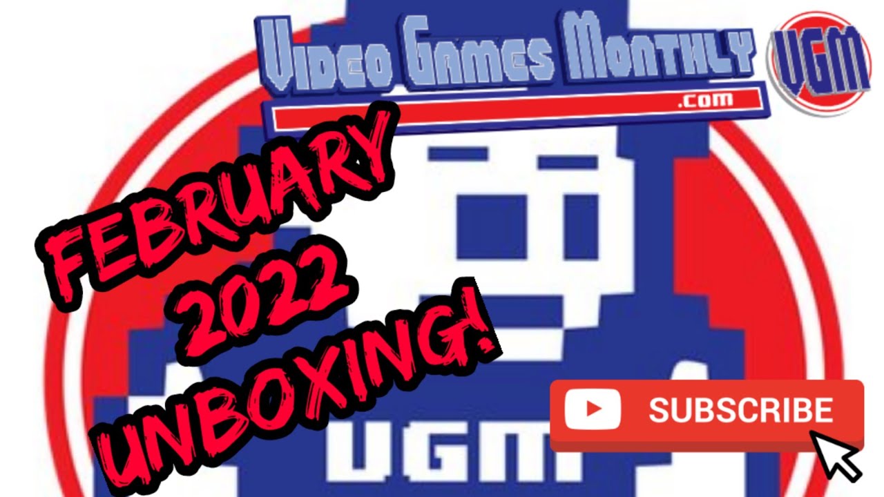 Video Games Monthly Unboxing! - February 2022 - Video Game Mystery Box - GBA Episode 287