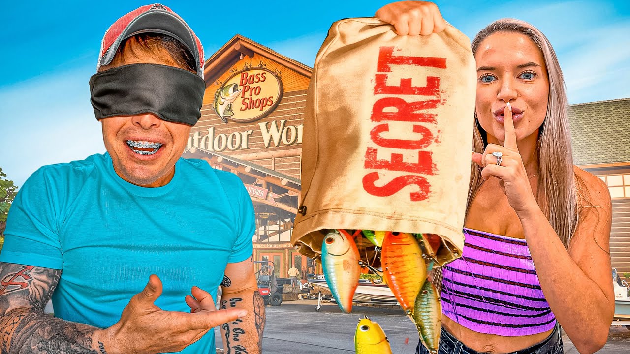 Моя жена покупает мне приманки! — Рыболовный челлендж Bass Pro Shops за 100 долларов