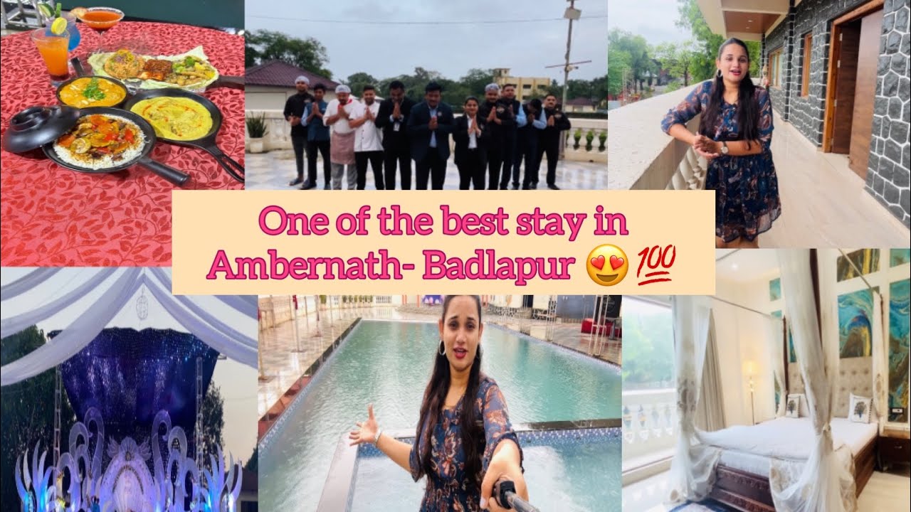 Luxurious stay at Ambernath- Badlapur | Lawns| In-house Restaurants| Hourly base room| Monsoon Offer