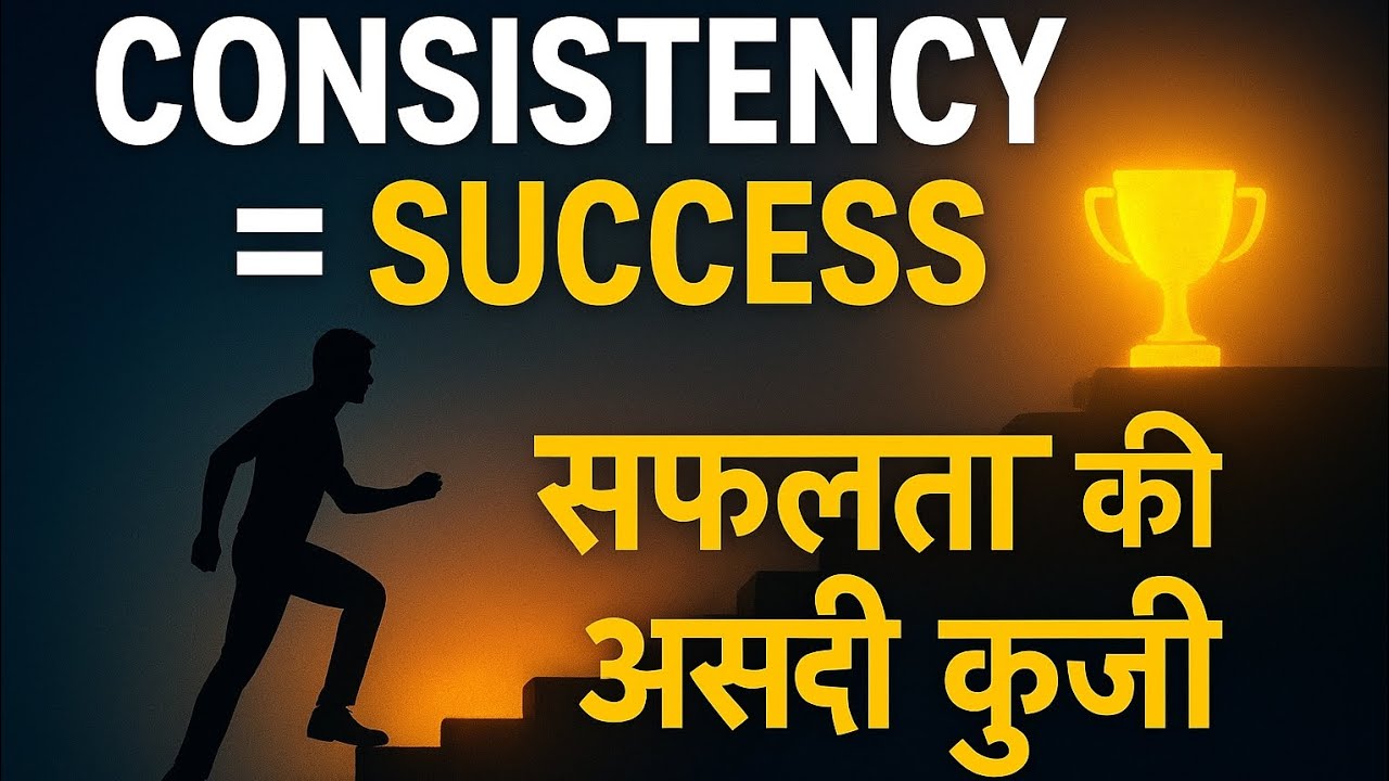 Consistency is Key to Success | सफलता का असली राज़ | Motivational Video in Hindi