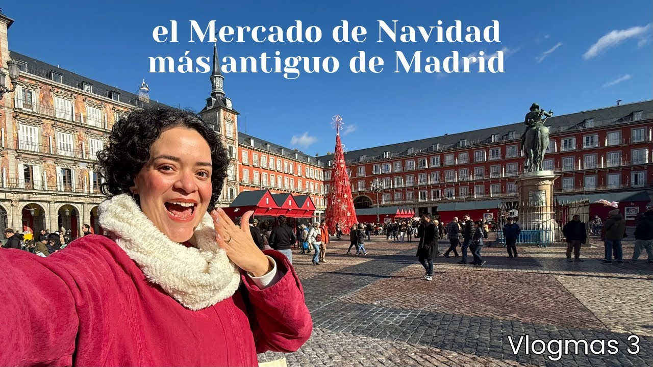 Mercado NAVIDEÑO en PLAZA MAYOR 📍MADRID